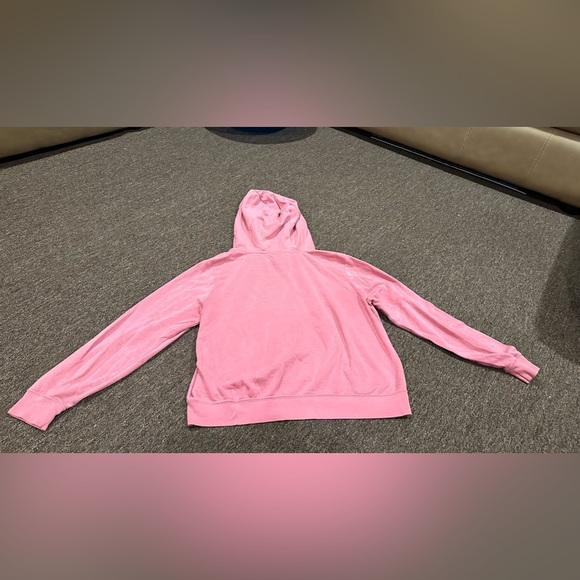 EUC NIKE sweatshirt casual active pink Women’s Sz M pullover crew neck LS nice! - Picture 4 of 4